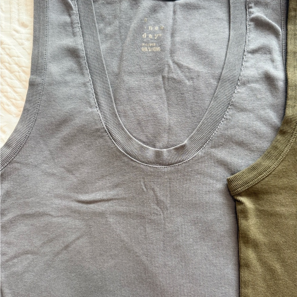 Target A New Day Women's Ribbed Tank Top - Lot of 6 - Picture 6 of 7